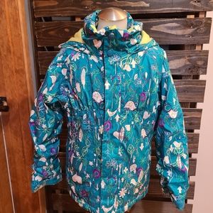 Burton Youth Girl's Snowboard Jacket. Size 7/8.